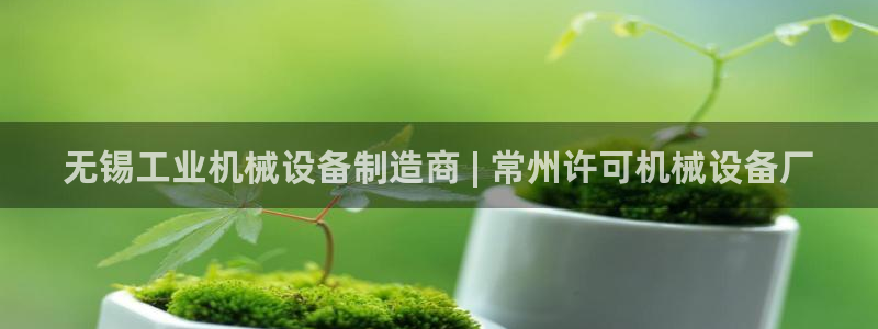杏盛平台登陆：无锡工业机械设备制造商 | 常州许可机械设备厂