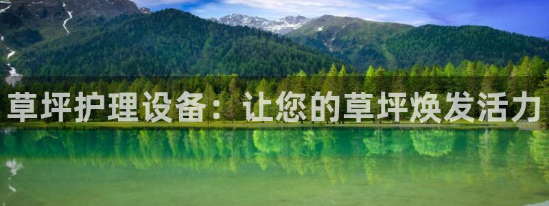 杏盛平台：草坪护理设备：让您的草坪焕发活力
