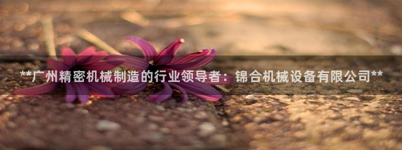 杏盛平台开户 贴吧：**广州精密机械制造的行业领导者：锦合机械设备有限公司**