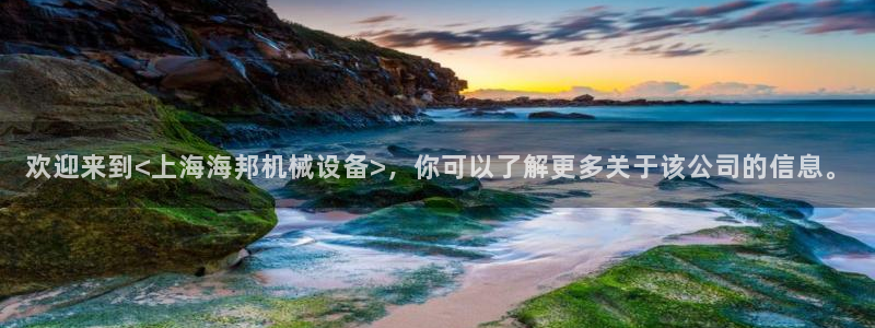 杏盛注册登录：欢迎来到<上海海邦机械设备>，你可以了解更多关于该公司的信息。