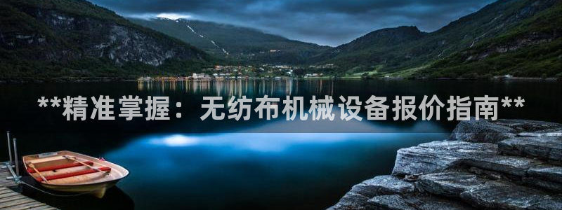 杏盛乐岳35994誓：**精准掌握：无纺布机械设备报价指南**