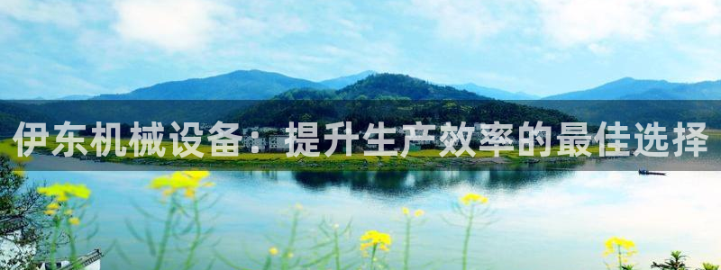 杏盛官方平台：伊东机械设备：提升生产效率的最佳选择