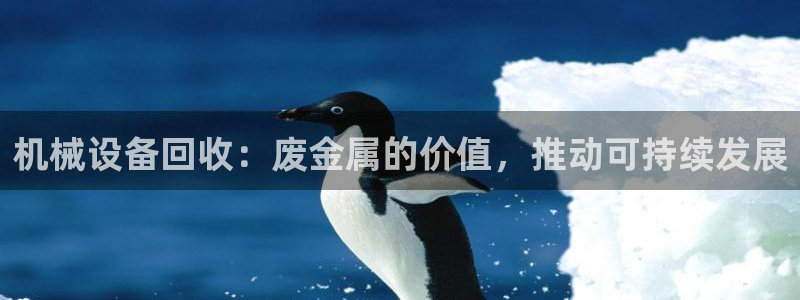 杏盛注册登录：机械设备回收：废金属的价值，推动可持续发展