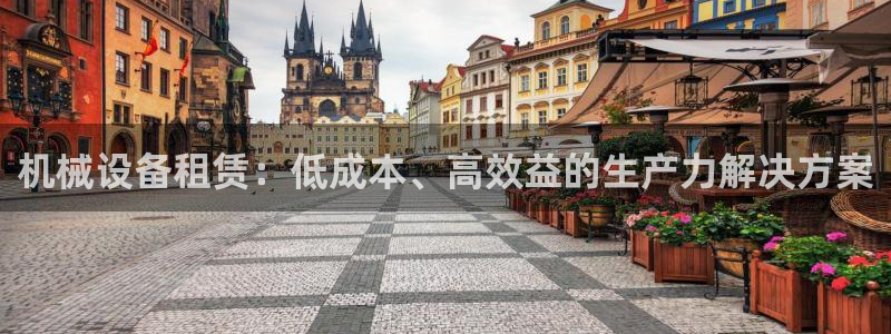 杏盛app下载：机械设备租赁：低成本、高效益的生产力解决方案